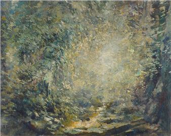 Sentiero nel bosco - Giuseppe Furlani