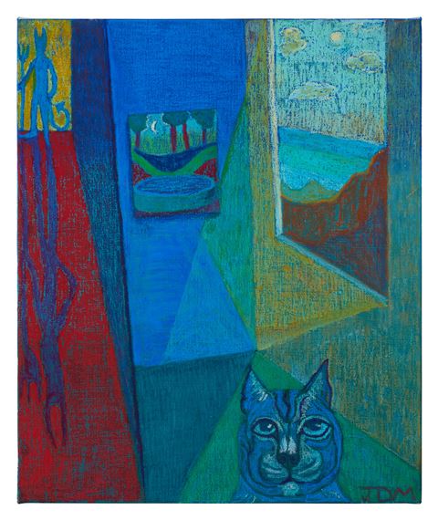 Devil Down the Hall, Paintings on the Wall by JJ Manford, 2018-2019