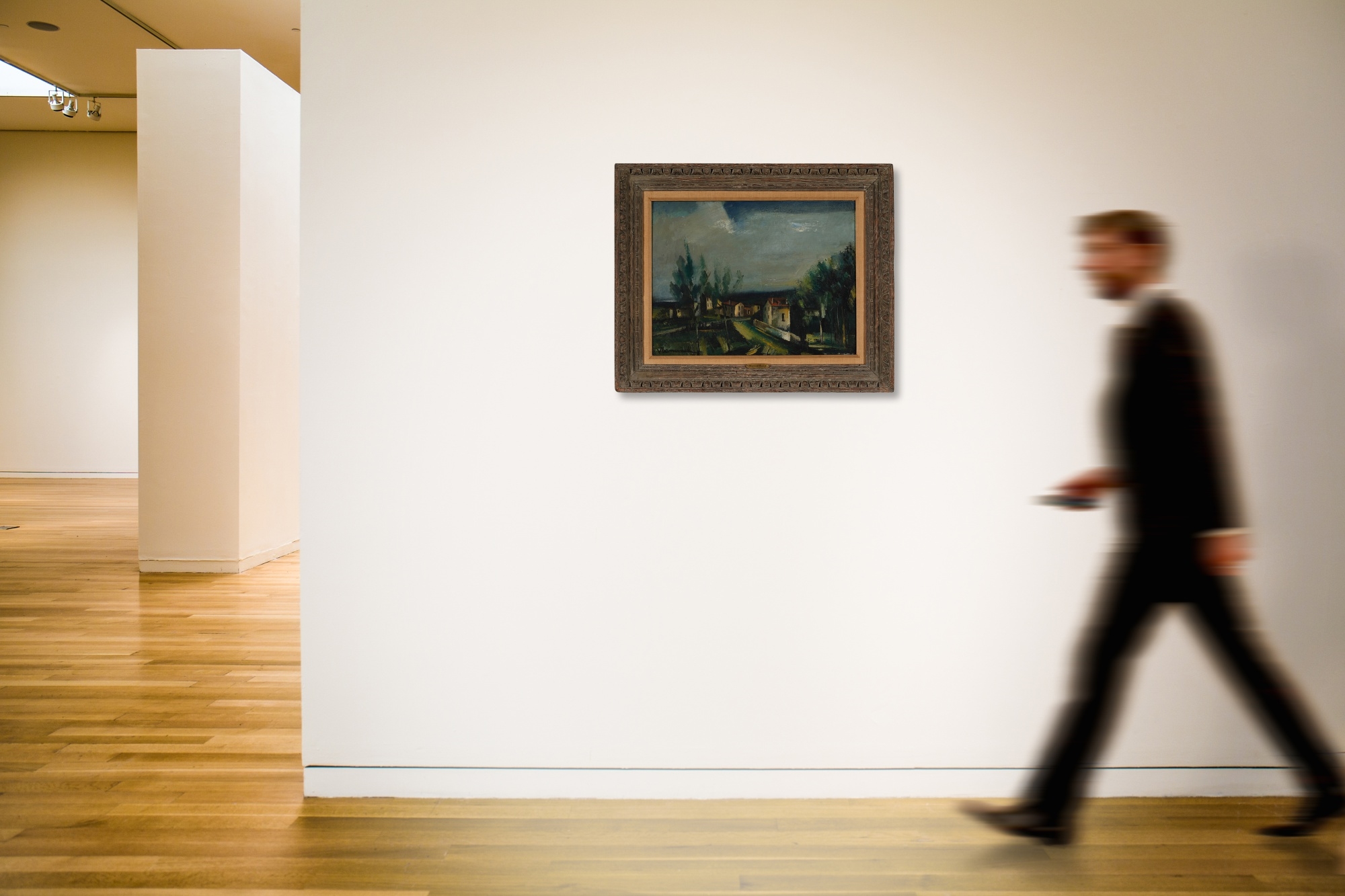 Artwork by Maurice de Vlaminck, Paysage, Made of oil on canvas