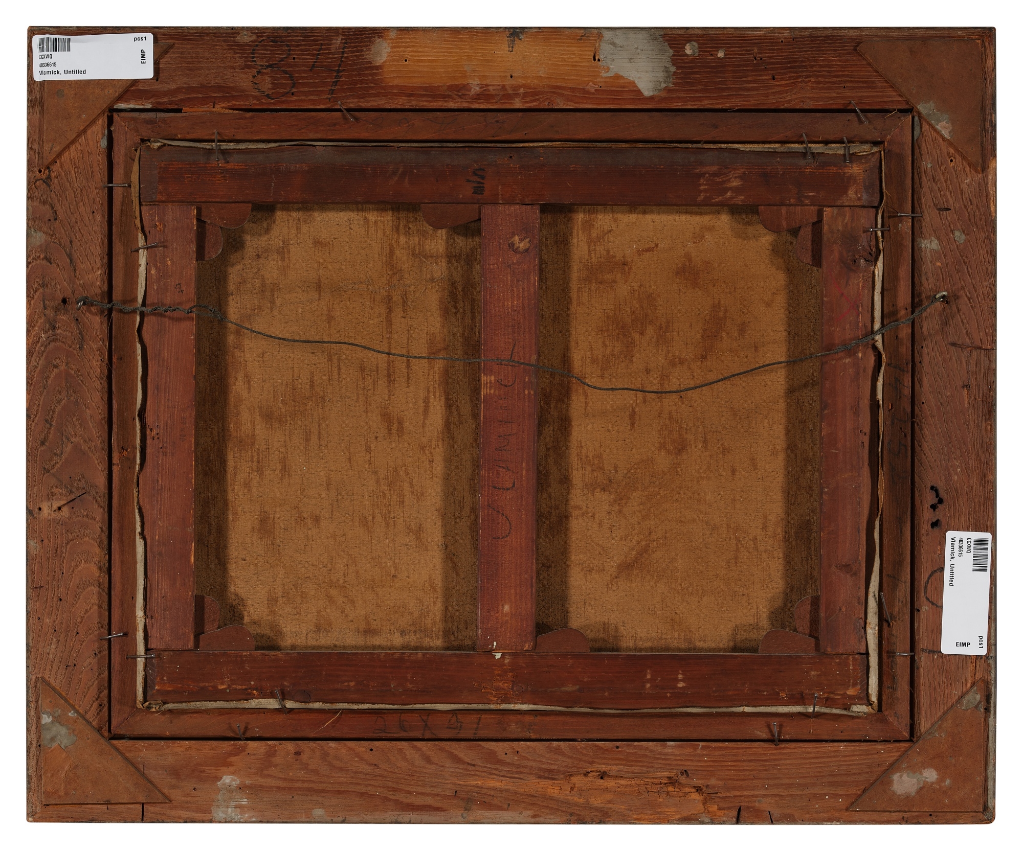 Artwork by Maurice de Vlaminck, Paysage, Made of oil on canvas