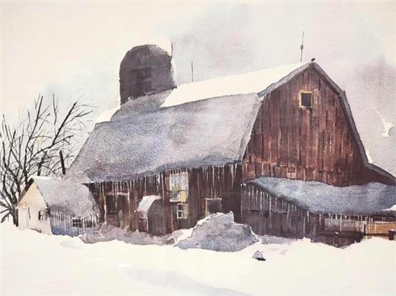 Dave Riebe | Winter of 1975 | MutualArt