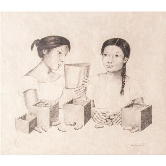 Untitled (Mani) by Anita Magsaysay-Ho, dated 1994
