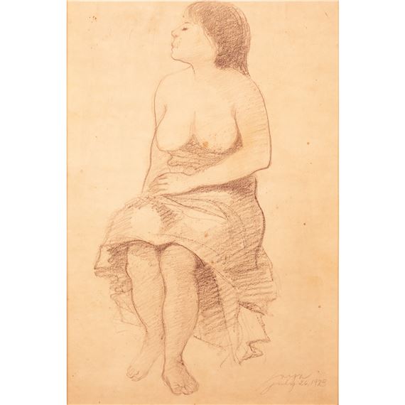 Untitled (Nude) by José Joya, July 26, 1973