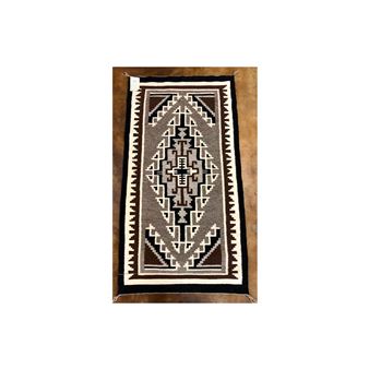 Two Grey Hills textile - Nancy Benally