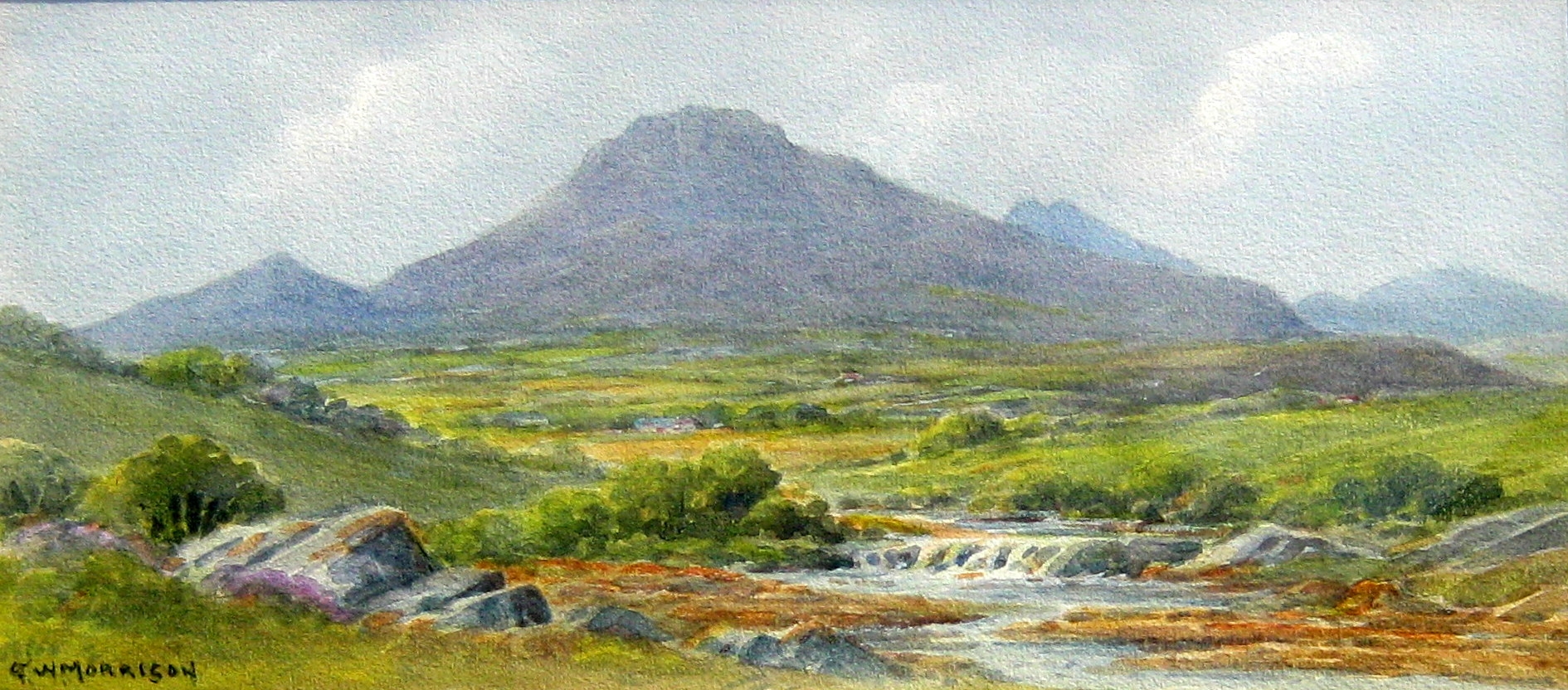 George Wellman Morrison | The Mournes from Annalong | MutualArt