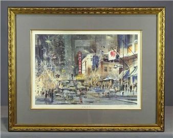 "Yule-Lights State Street" - Ratinda K. Das