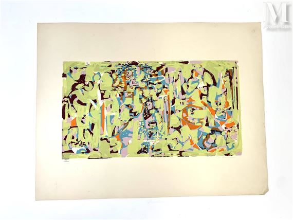 Composition by Marie Raymond, 1954