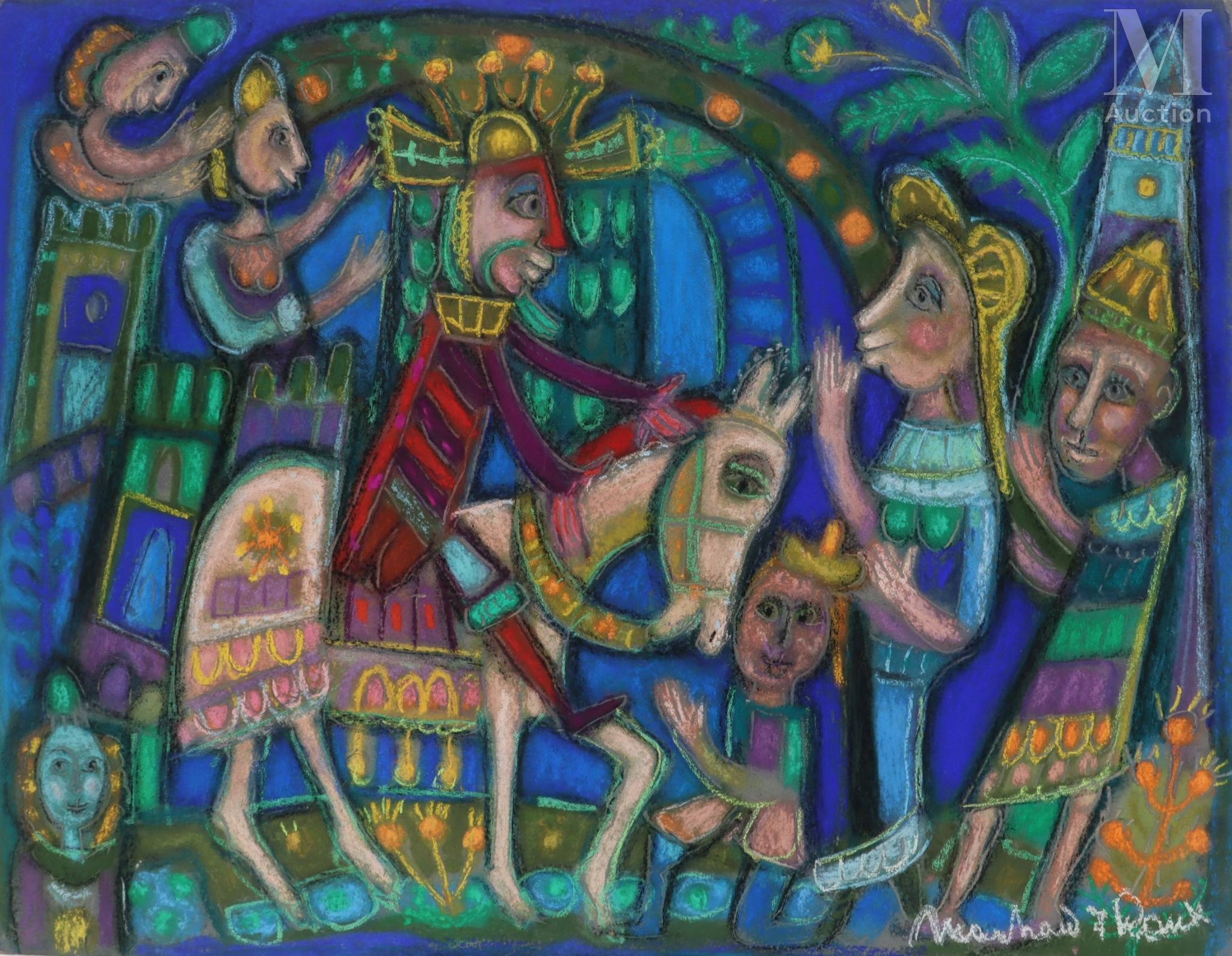 Louis Marchand des Raux L'offrande à l'épouse MutualArt