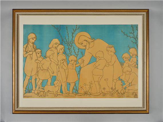 Bella Vichon | Jesus blessing the children, Youth Art Course ...