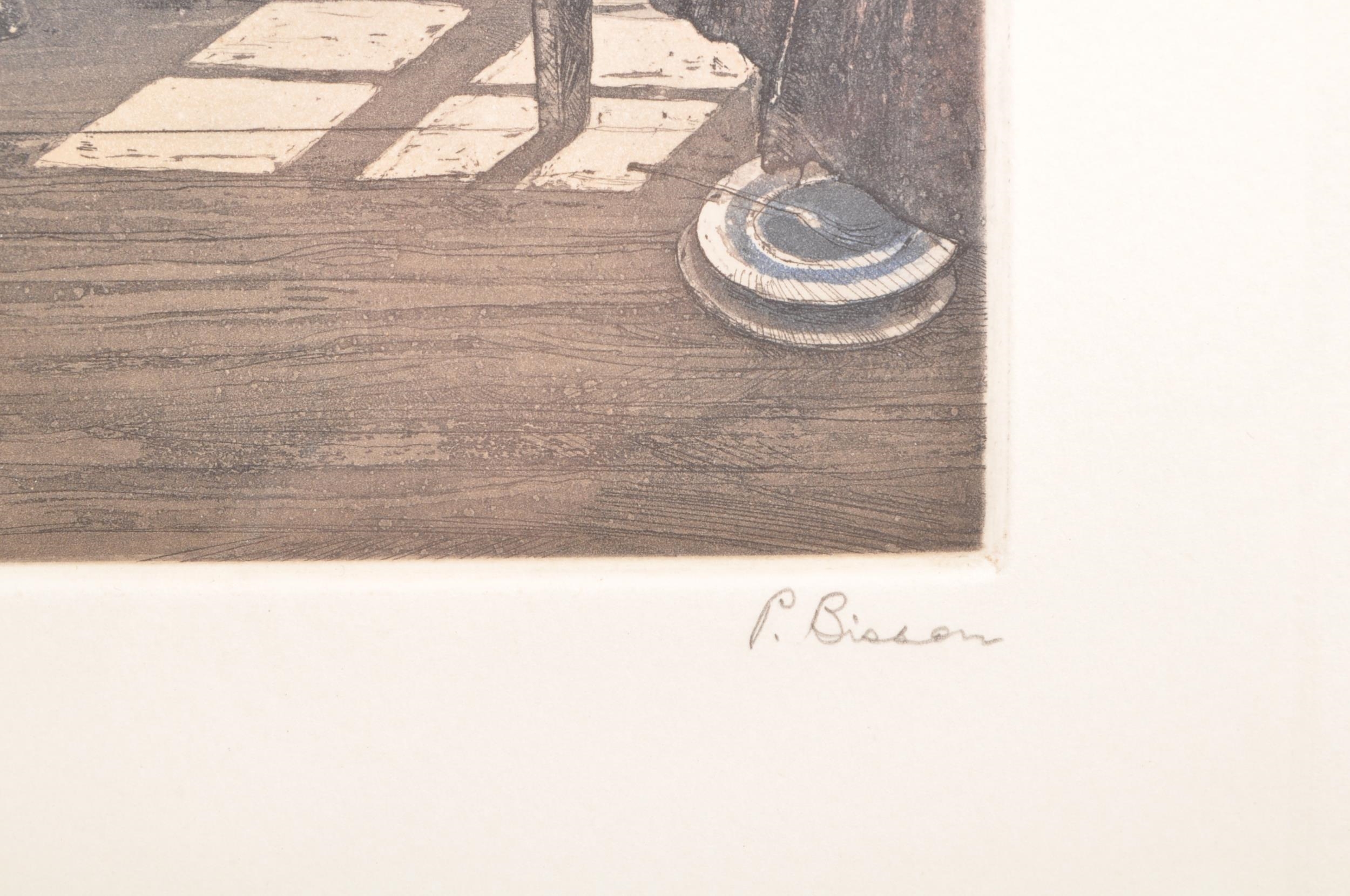 Paul Bisson | scene of a door ajar with morning light flowing into ...