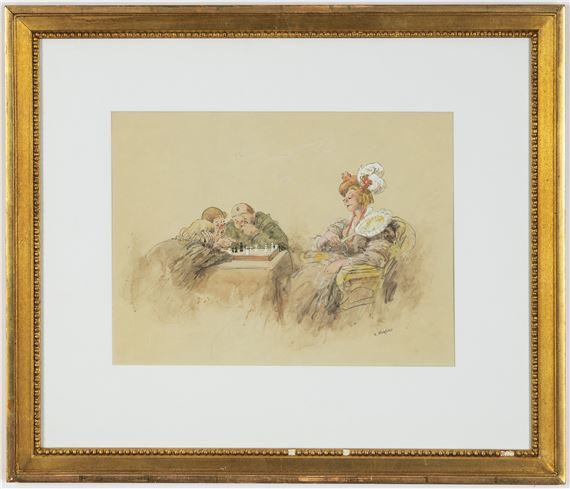 Playing chess by Robert Högfeldt