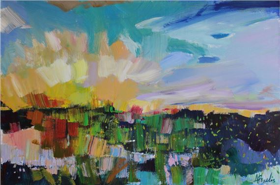 Spring explosion by Aivis Pīzelis, 2020