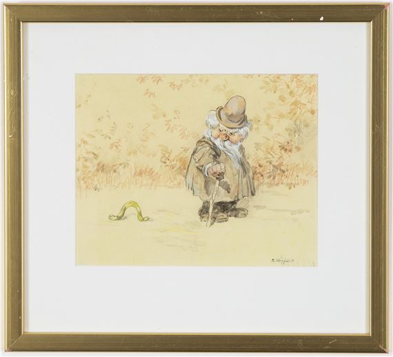 Walking man by Robert Högfeldt