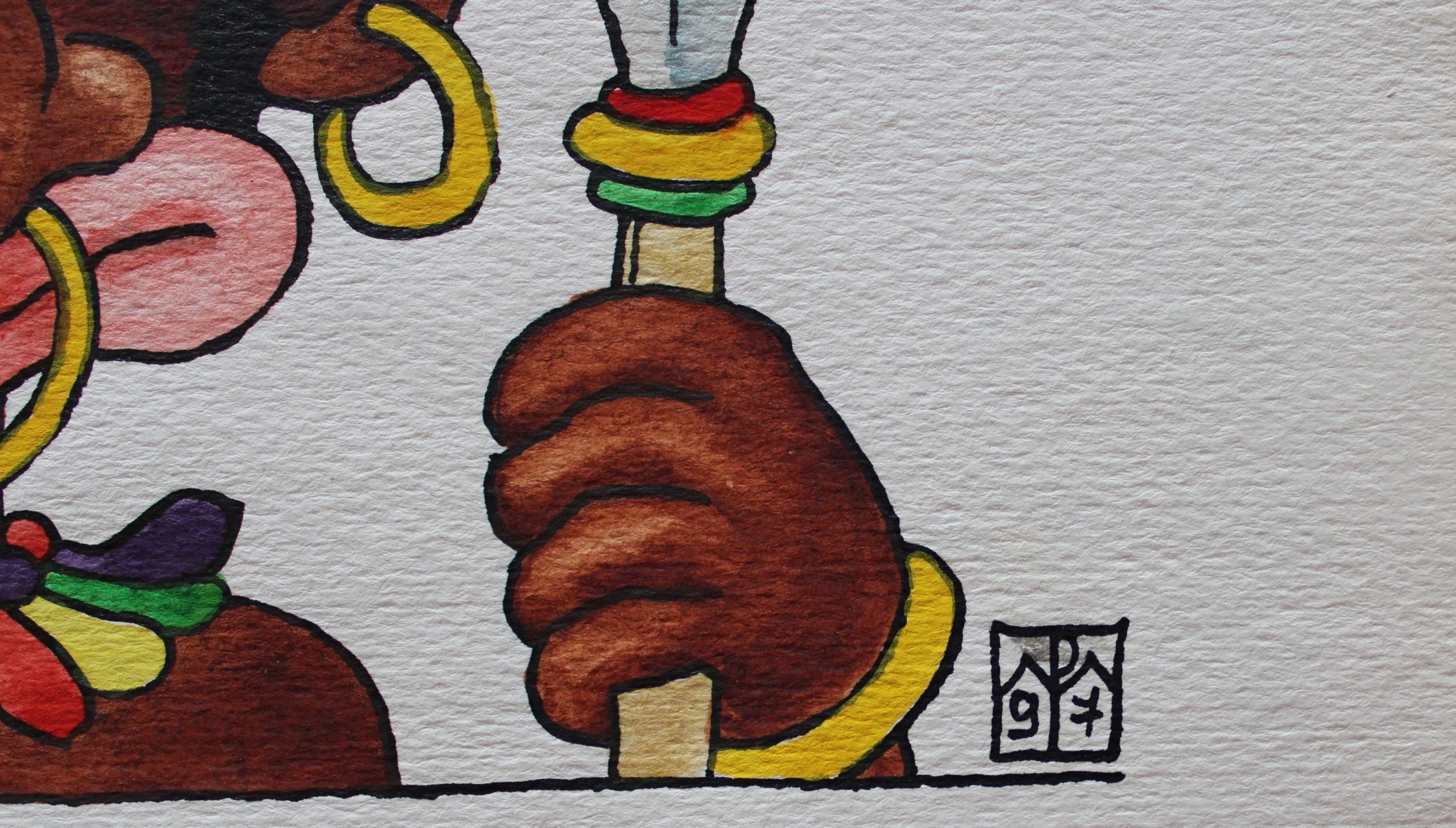 Artwork by Māris Putniņš, Illustration, Made of Illustration