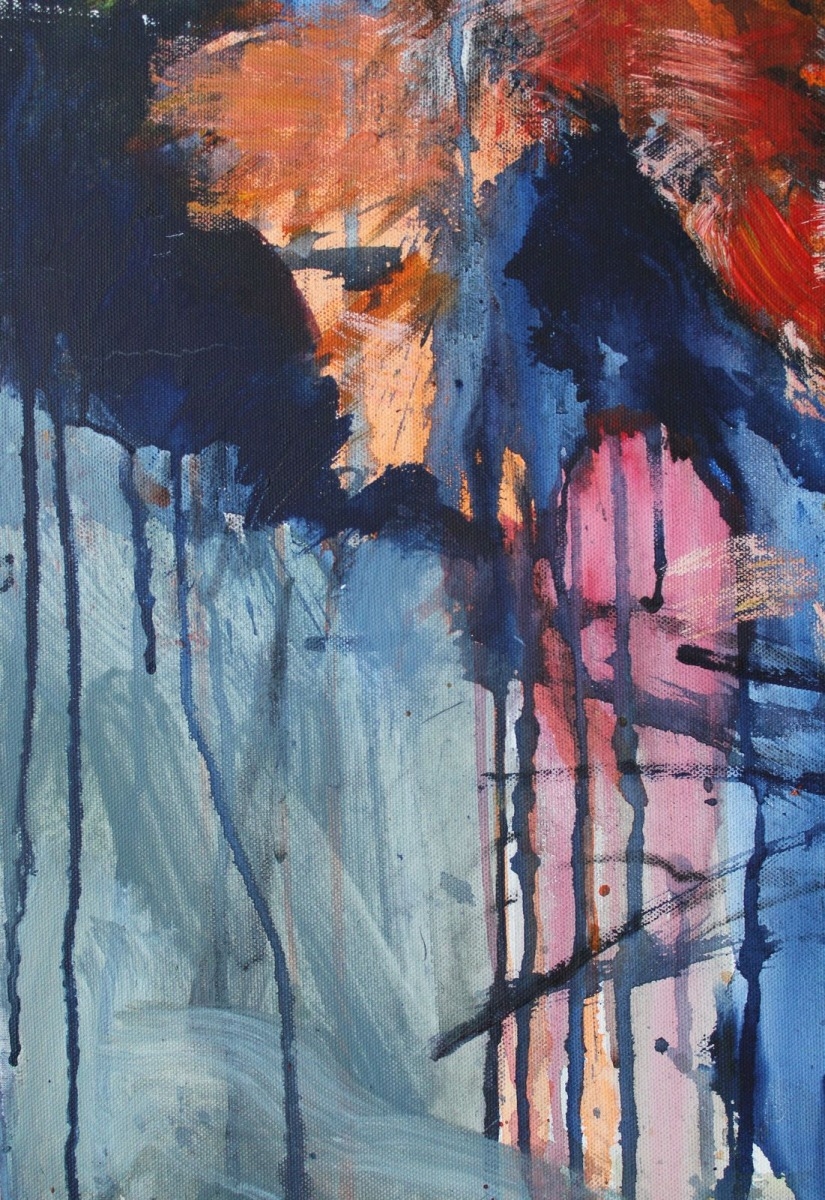 Artwork by Aivis Pīzelis, Mr, Made of Canvas, acrylic