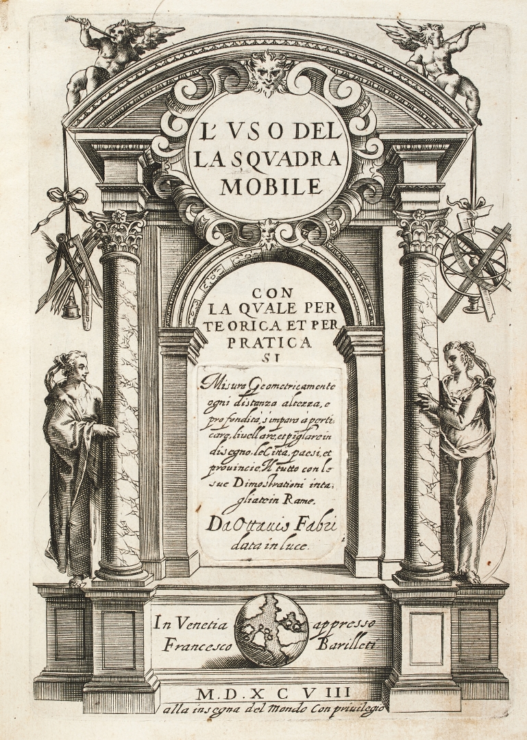 Artwork by Antonio Gandino, L'USO DELLA SQUADRA MOBILE.