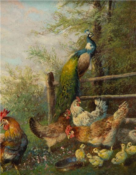 Max Hänger | Birds Kingdom oil/panel | MutualArt