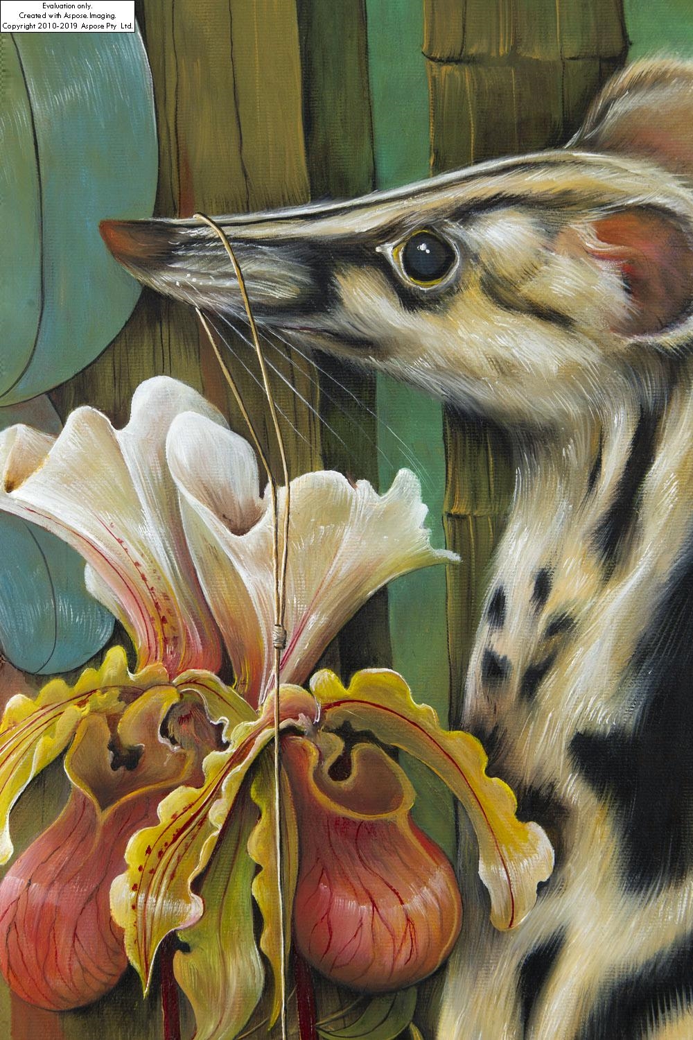 Artwork by Adelajda Kot, "The Abduction of Susanna", Made of oil/canvas