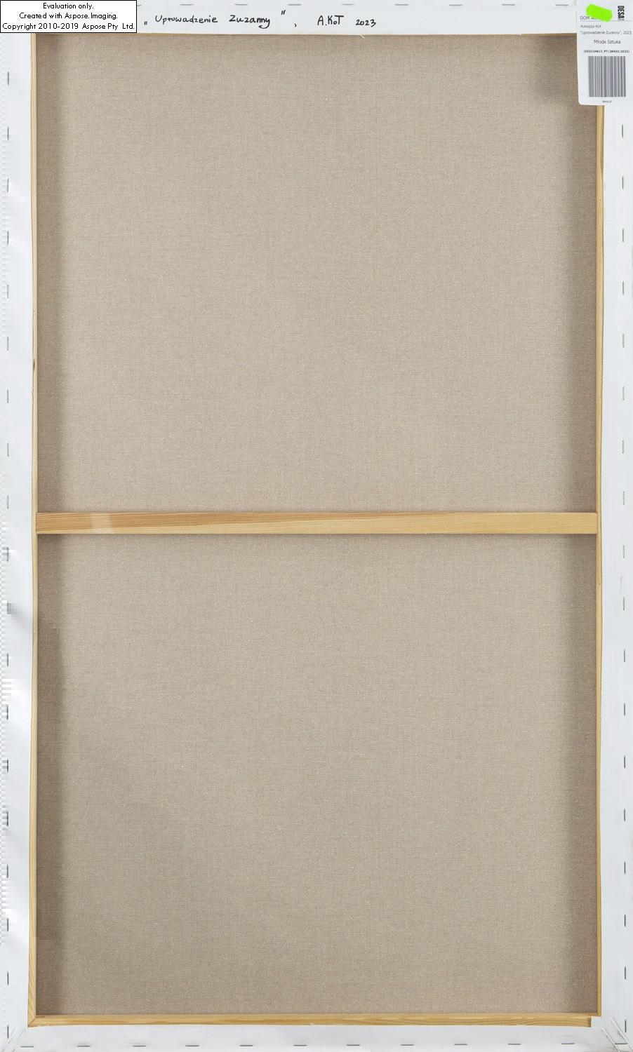 Artwork by Adelajda Kot, "The Abduction of Susanna", Made of oil/canvas