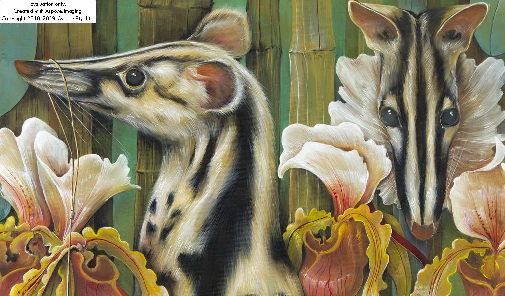 Artwork by Adelajda Kot, "The Abduction of Susanna", Made of oil/canvas