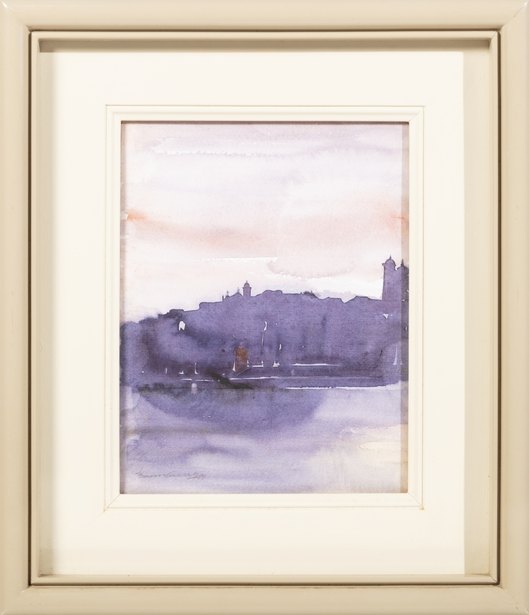 Artwork by Barros Guedes, Vista do Porto, Made of Aguarela sobre papel