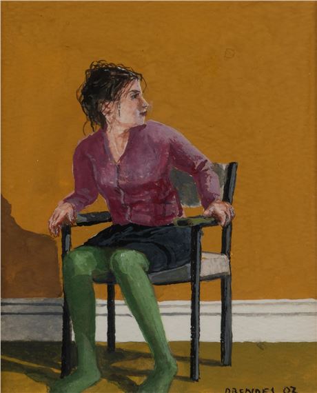 Model on Chair 2003 by Graeme Drendel, 2003