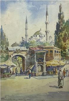 Abdul Kadir Al Rassam | Sehzade Mosque - Laleli Istanbul | MutualArt