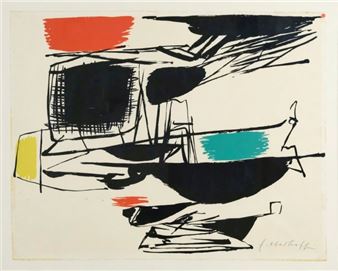 Abstraktion - Ernst Oberhoff