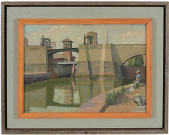 "Channel Lock in the Charles River Dam" - Jack Kramer