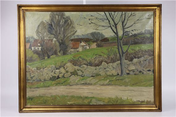 Landskap by Einar Nielsen Korlind