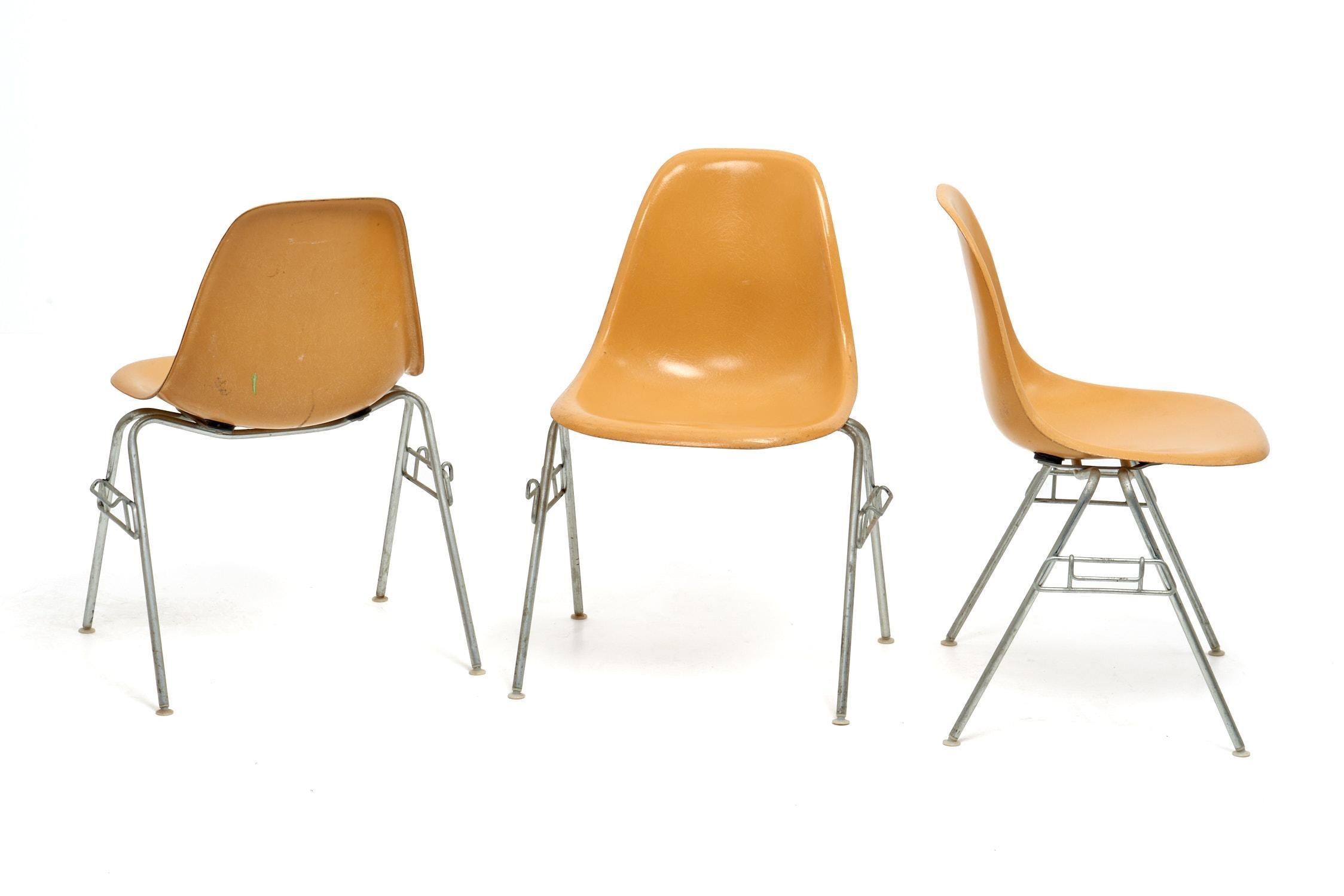 Charles & Ray Eames | 20 DSS stacking side chairs | MutualArt