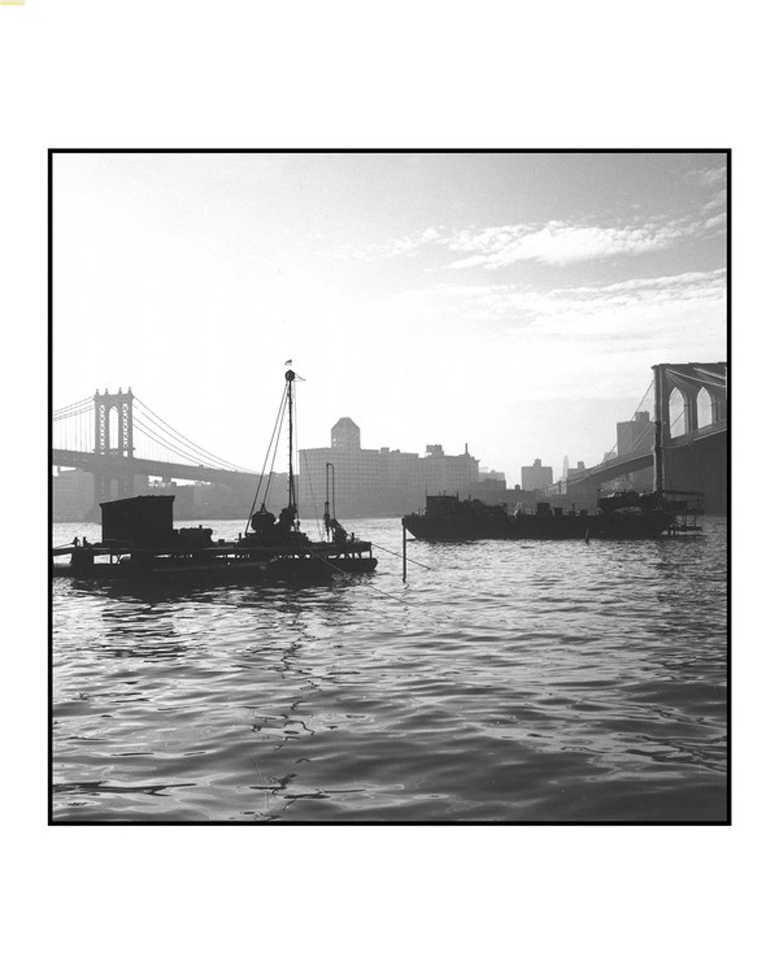 Artwork by Robert Gambee, East River Morning, Made of Gelatin Silver Print