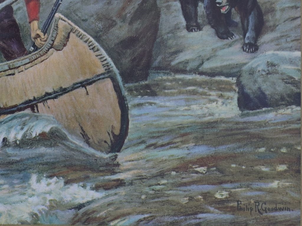 Philip R. Goodwin | Adventures On The Nipigon (1915) | MutualArt