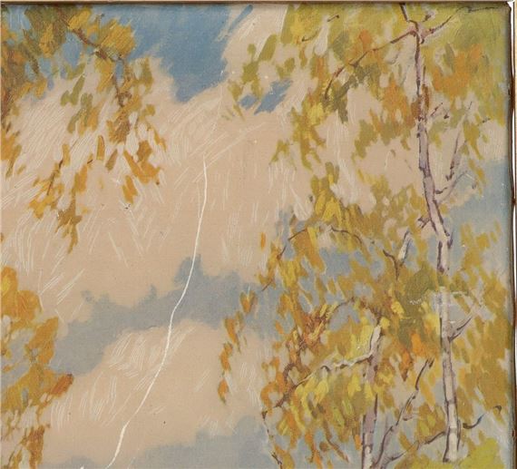 James Topping | The work shows his iconic trees having a wonderful ...