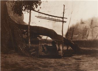 The Blanket Weaver: Navajo; A Mono Home - Jean-Antony du Lac