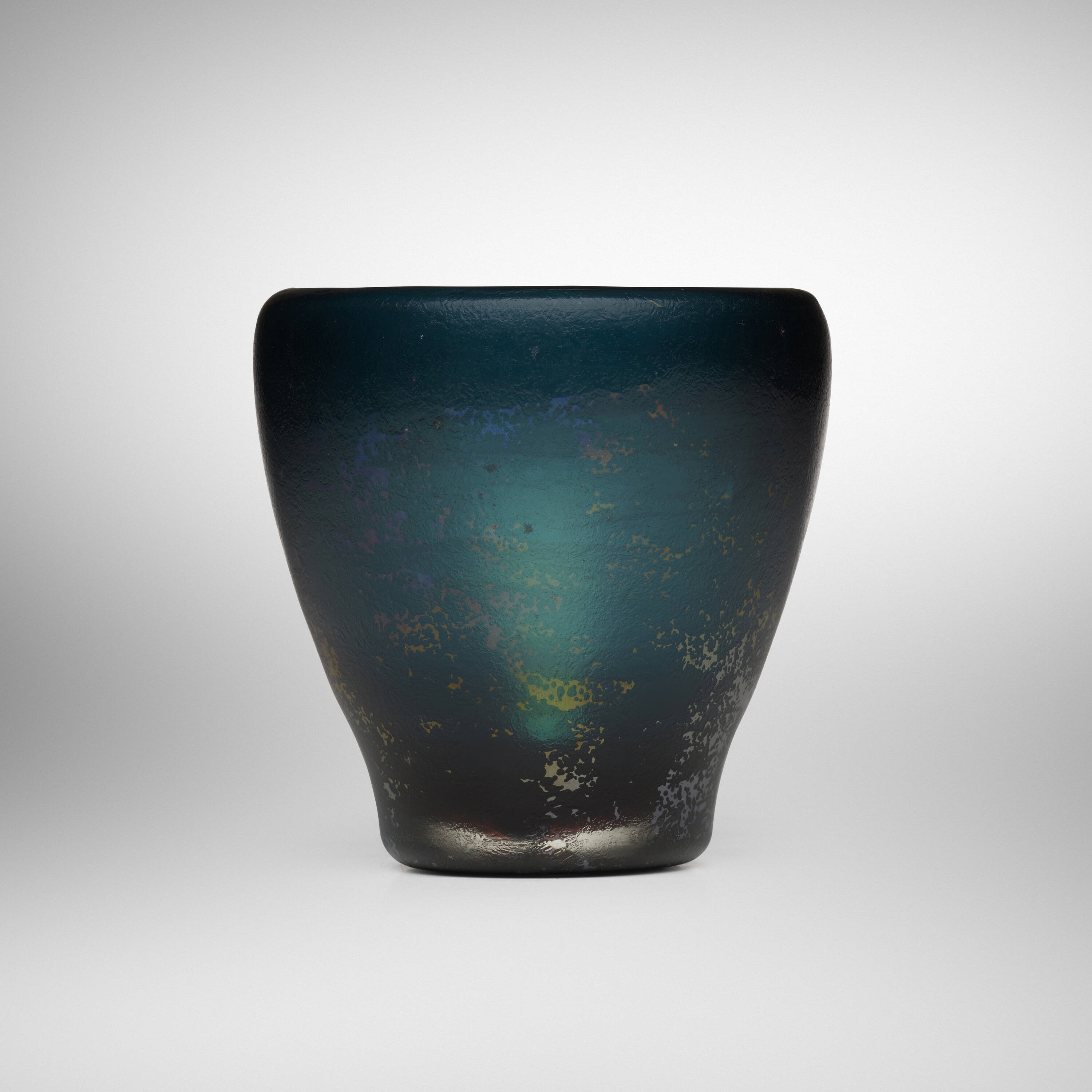 Artwork by Carlo Scarpa, Corroso bowl, model 4113, Made of corroso glass