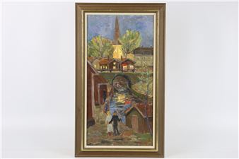 Par på promenad - Dal-edvin Norberg