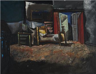 Bedroom Scene - Howard Manning Gibbs
