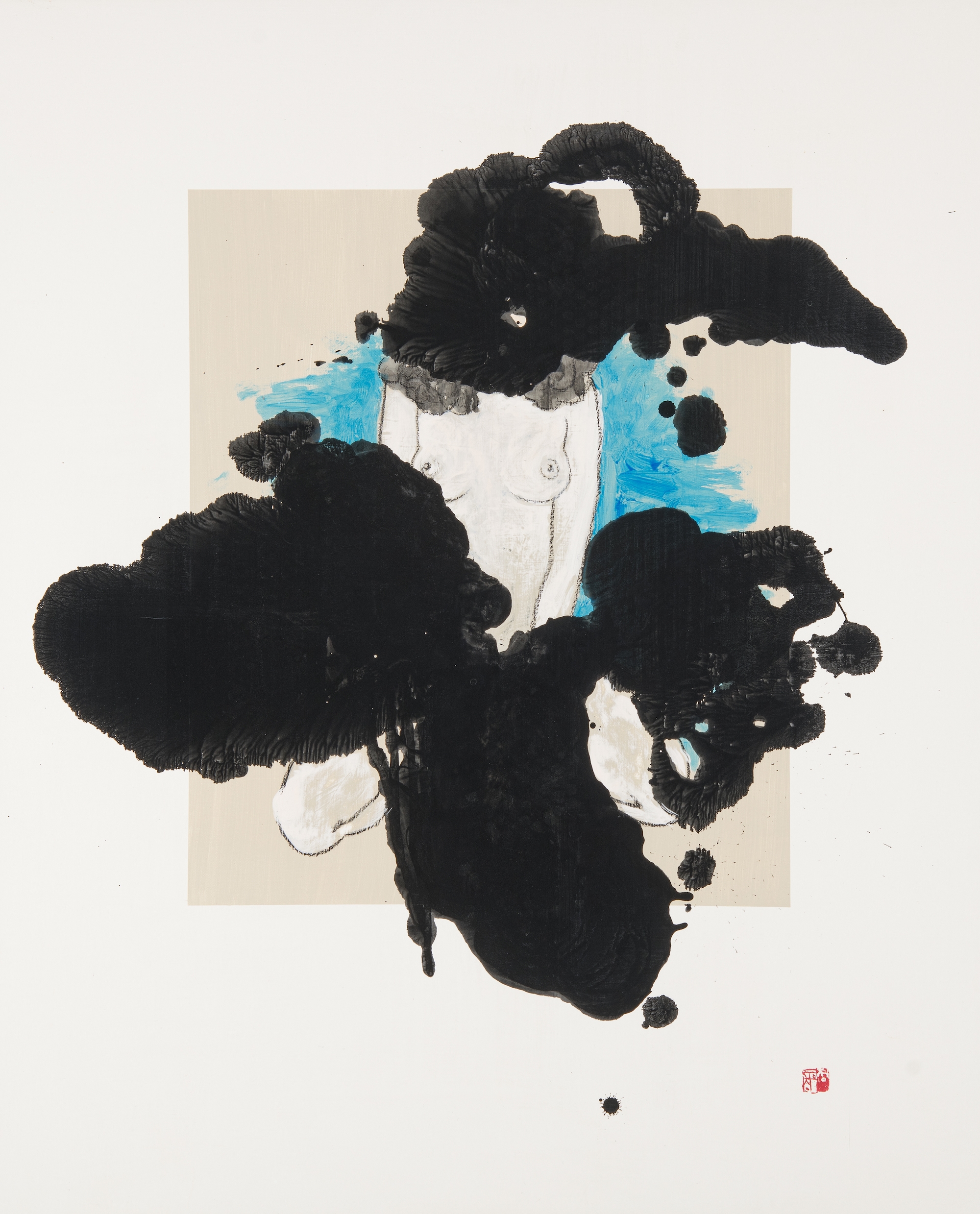 Artwork by Yong-Chang Chung, Untitled, 2007, Made of mixed media on canvas