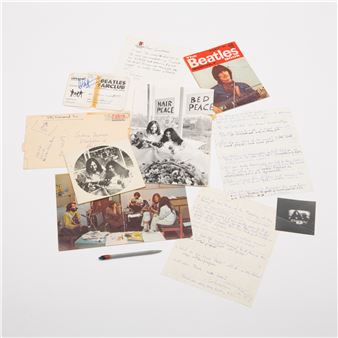 An interview and other memorabilia from the first 'Bed-In', Hilton, Amsterdam, 1969 - John Lennon