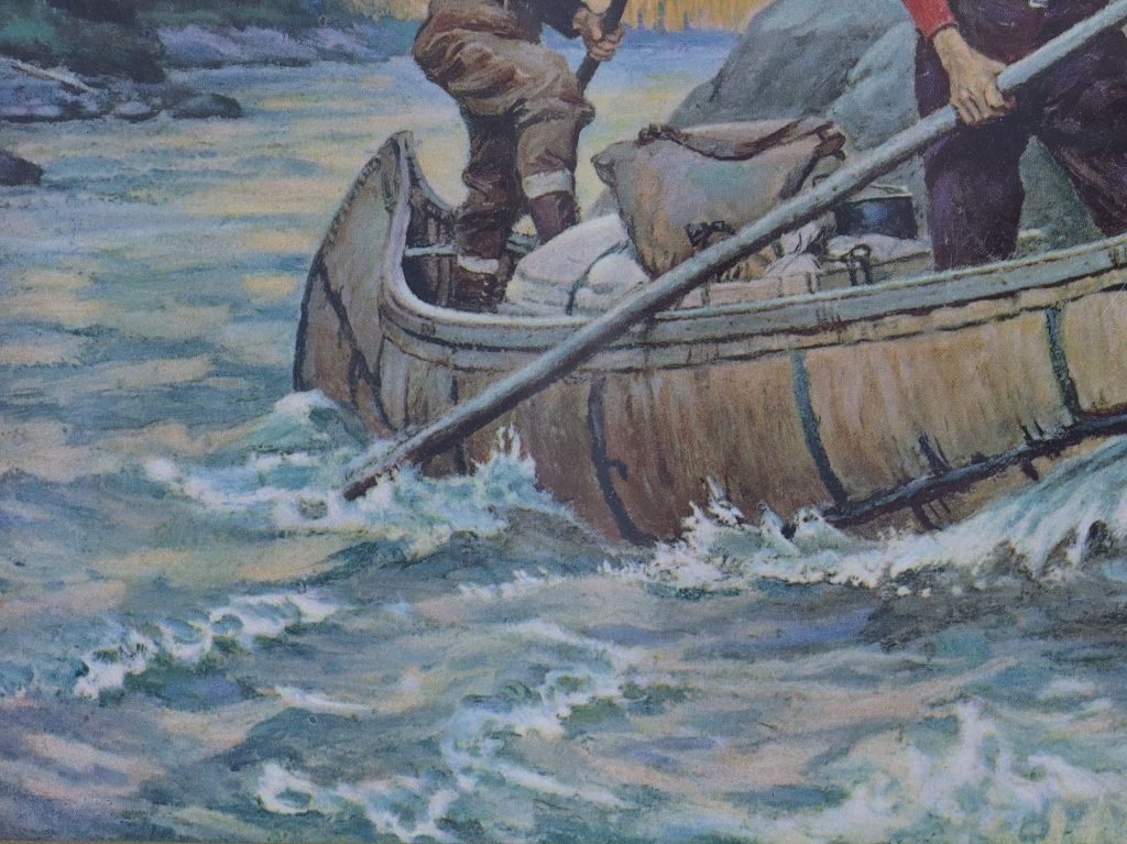 Philip R. Goodwin | Adventures On The Nipigon (1915) | MutualArt