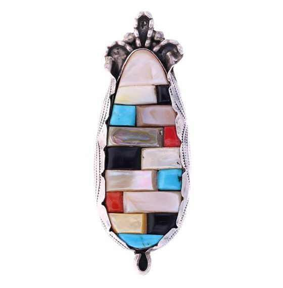 The ring features a wonderfully and professionally crafted sterling silver and multistone construction - Margaret Lee