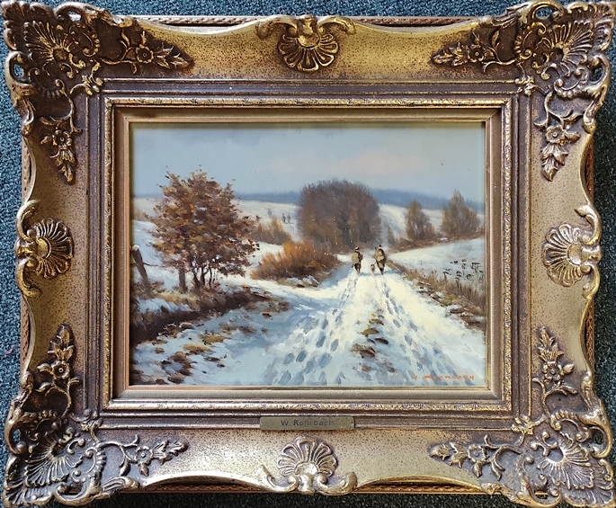 Walter Rohrbach | Weg zur Treibjagd | MutualArt