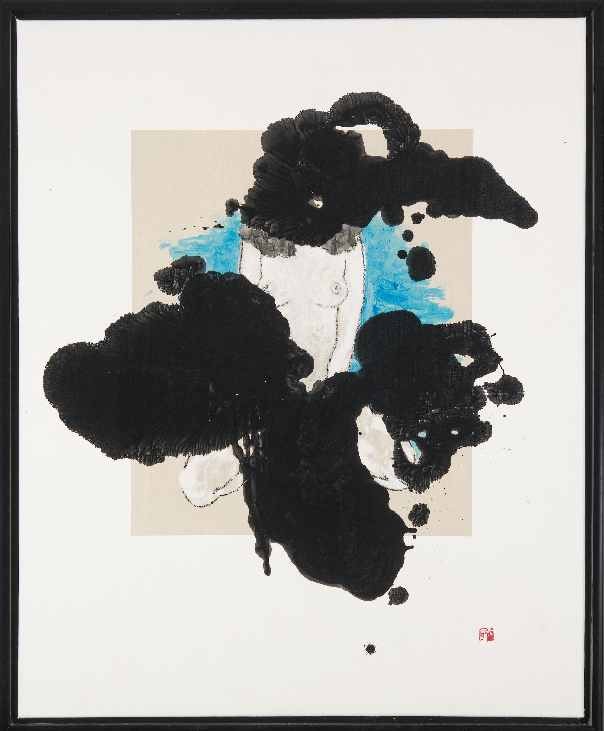 Artwork by Yong-Chang Chung, Untitled, 2007, Made of mixed media on canvas