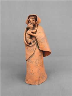 Mutter mit Kind - Irmintrud Ferdin Rummel