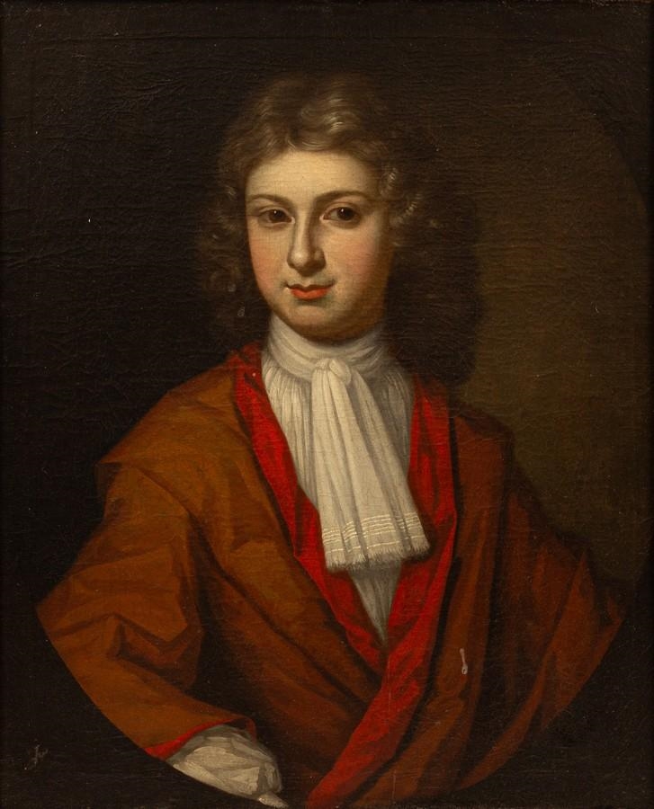 Artwork by John Fayram, Portrait of Roger Mainwaring-Ellerker, Made of oil on canvas