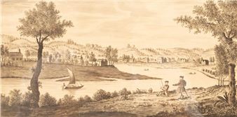 Roehampton, Surrey, Looking Across the River from Hammersmith - Charles Randle