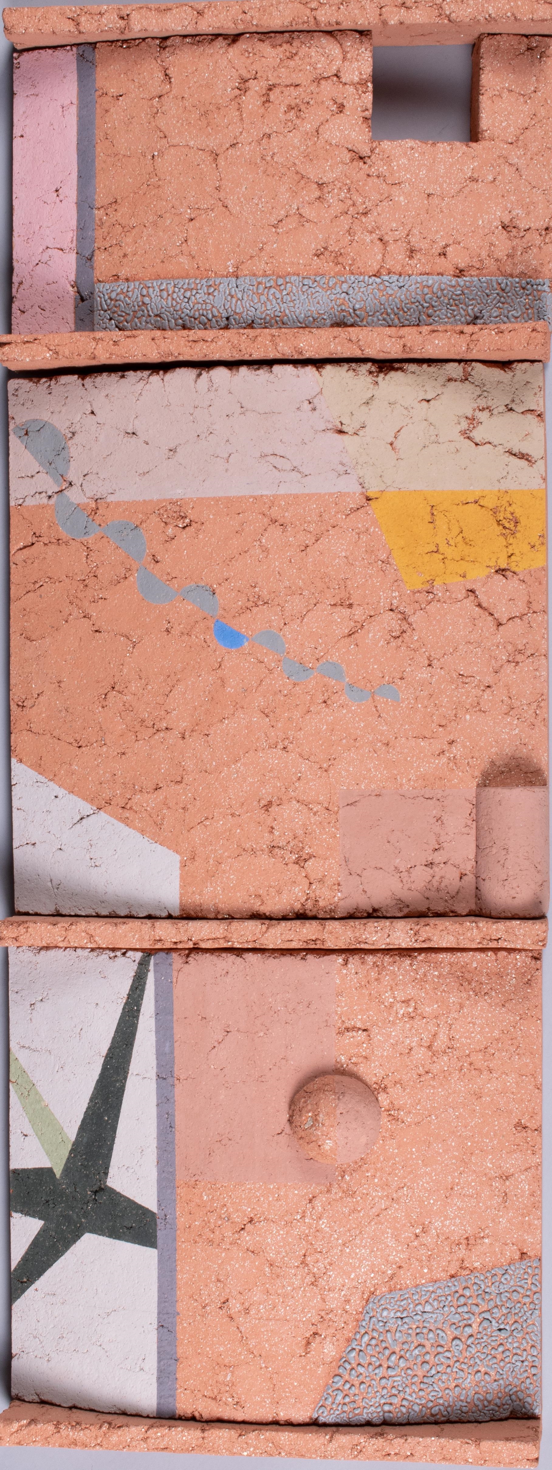 Artwork by Joseph Alden Detwiler, VERTICLE CHOREOGRAPHY, Made of Ceramic