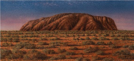 Ayres Rock, Central Australia 1991 by Drew Gregory, 1991