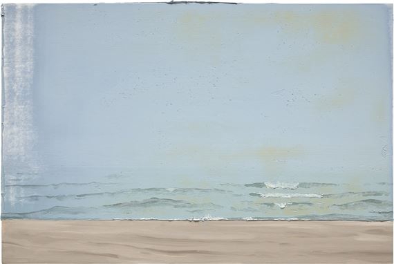 Praia Deserta com Neblina em Nowhere Lake by Rodrigo Andrade, Executed in 2013